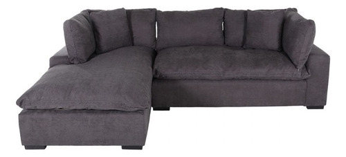 Sofa Moblum Sala Modular Izquierda Ragnar Gris Dico 34.000mx