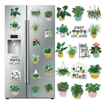 Comprar 16 Imanes De Nevera Para Plantas, Bonitos Imanes Para Refrig