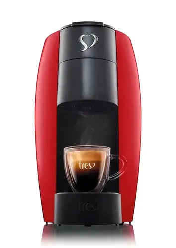 Cafeteira Tres Automática Lov Vermelha Vermelho