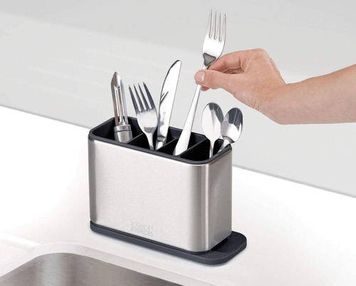 Imagen 3 de 9 de Organizador De Cubiertos Escurridor Utensilio Porta Cubierto