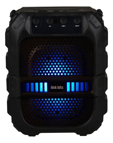 Bocina Recargable Bluetooth 6.5   Luz Led Karaoke Radio Fm
