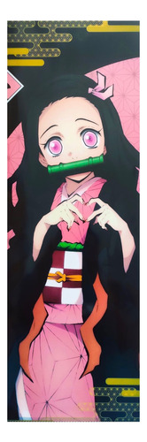 Demon Slayer Set 4 Posters Largos Plastificados Nezuko 82cm