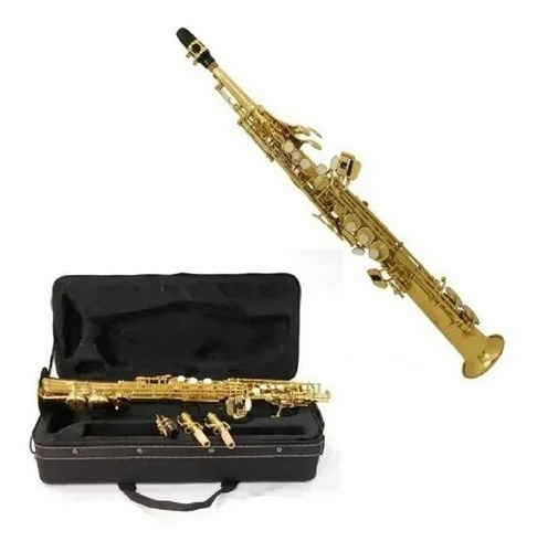 Saxo Soprano Benson Ft6433l Estuche + Correa + Franela 