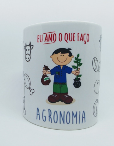 Caneca Personalizada Profissão Agronomia - Agrônomo