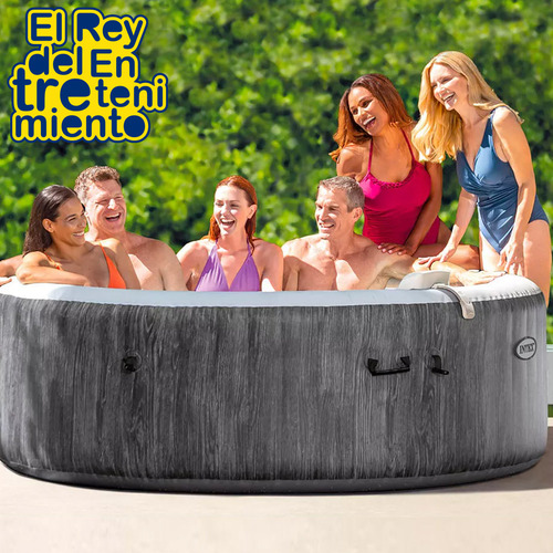 Intex Pure Spa Bañera Hidromasaje Inflable 6 Personas El Rey