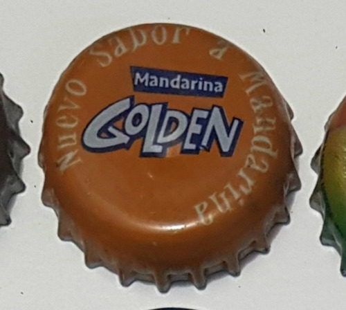 Chapas De Refresco Golden. Coleccion. (Usado)
