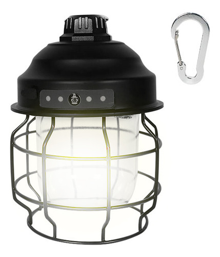 Farol Led Camping Portatil Lampara Vintage Colgante Pro 