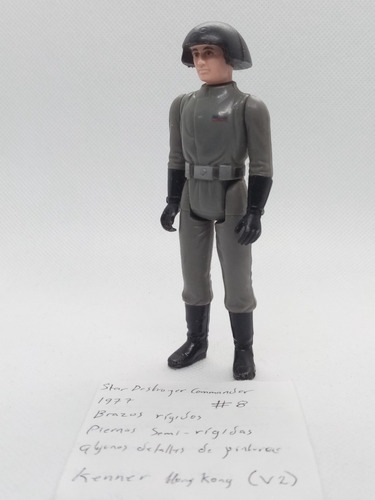 Star Wars Vintage Star Destroyer Commander #8 Kenner Hong V2