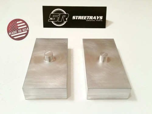 [sr] 1  Billet Rear Lift Blocks Kit For Nissan Titan / S Aaf