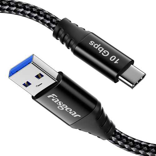 Fasgear Cable Usb C De 4.9 Pies  Usb A A Tipo C 3.2 Gen 2 C