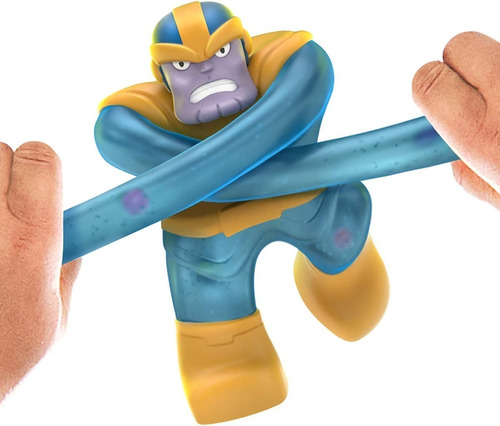 Thanos Flexible Marvel Goo Jit Zu 20cm Toy New 41130 Bigshop