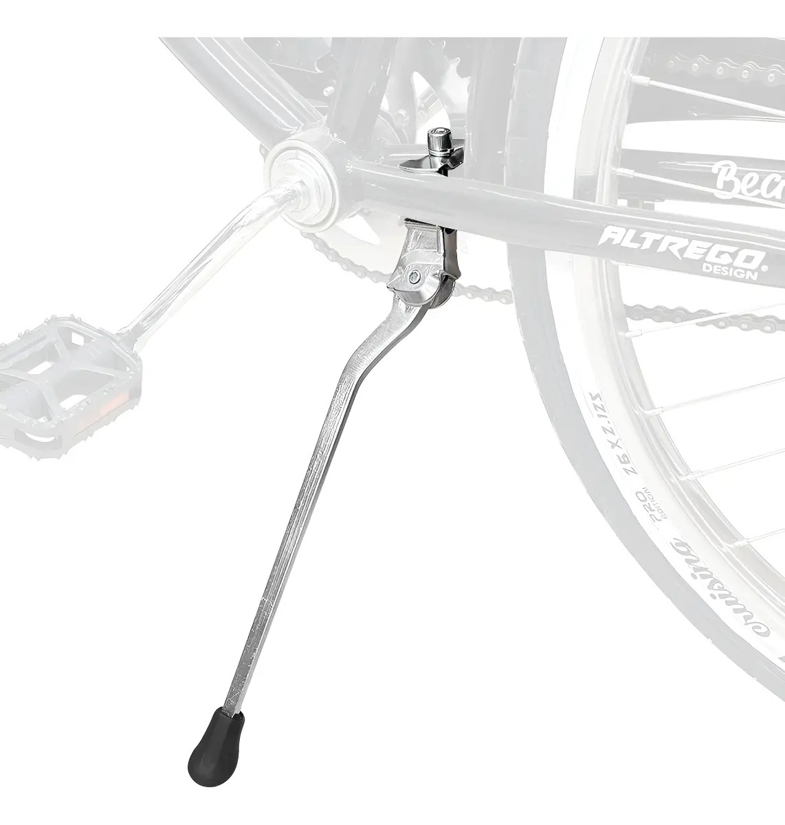 Parador Pata Central De Aluminio Para Bicicleta Rodado 16-28