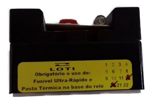 Imagem 3 de 4 de Relé De Estado Sólido Loti 125zxf20