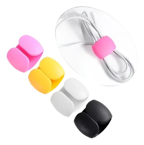 Organizador De Cables Pack 4 Unidades