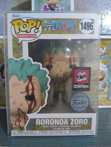 Funko Pop Roronoa Zoro #1496 One Piece Ccxp 2024 Presencial