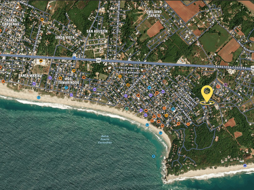 Excelente Terrenos Con Vista Al Mar En La Parte Alta De Punta Zicatela, Puerto Escondido