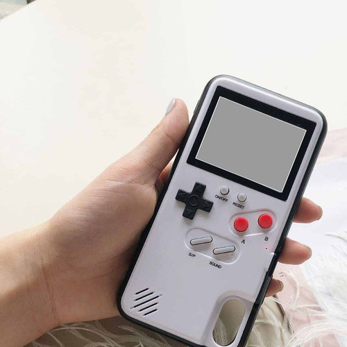 Funda Game Box Retro Para iPhone 12/12 Pro 12 Pro Max Color Blanco