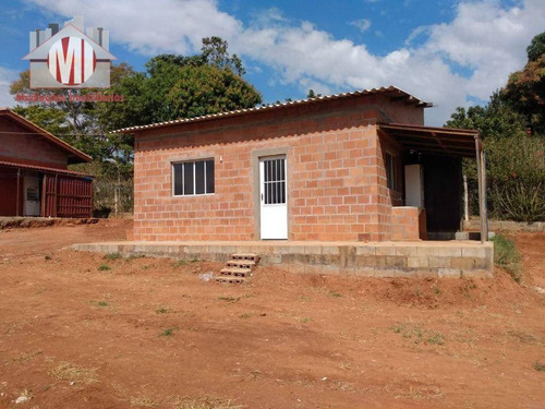 Imagem 11 de 30 de Ótima Chácara Com Escritura, 2 Casas, 4 Dormitórios, Terreno Plano, Bem Localizado, À Venda, 1039 M² Por R$ 340.000 - Rural - Tuiuti/sp - Ch1016