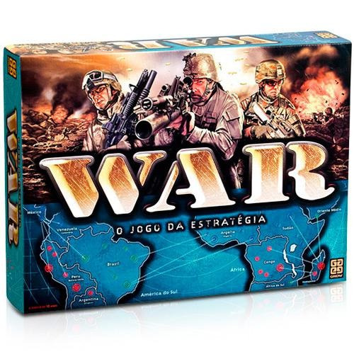 Jogo De Tabuleiro War - O Jogo Da Estratégia - Grow Original