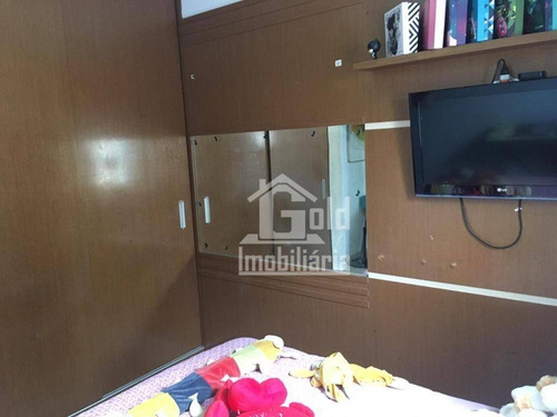 Casa Com 3 Dormitórios À Venda, 147 M² Por R$ 415.000 - Residencial E Comercial Palmares - Ribeirão Preto/sp - Ca1249