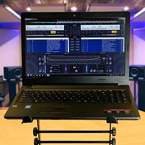 Rockjam Soporte Portatil Para Dj Altura Ajustable Diseño Cd