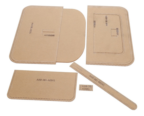 Plantilla De Cartera, Acrílico Transparente, Patrón De Bolso