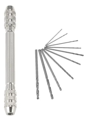 5 Taladros Presto 4,5 Mm HI Nox Para Acero Inoxidable HSS Din 338 P1