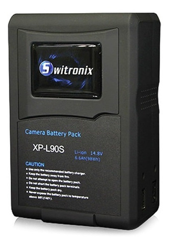 Batería Switronix Con Montura V Lock Powertap + Usb Open Box