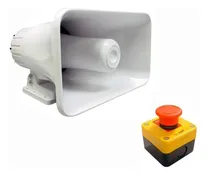 Comprar Kit Seguridad: Sirena 90 Watts - 220 Vac + Pulsador Manual