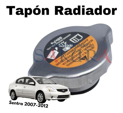 Tapon De Radiador Nissan Sentra Se-r 2009 Original