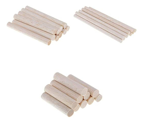 Balsa Palos Redondos 6mmx600mm Pqtx05un