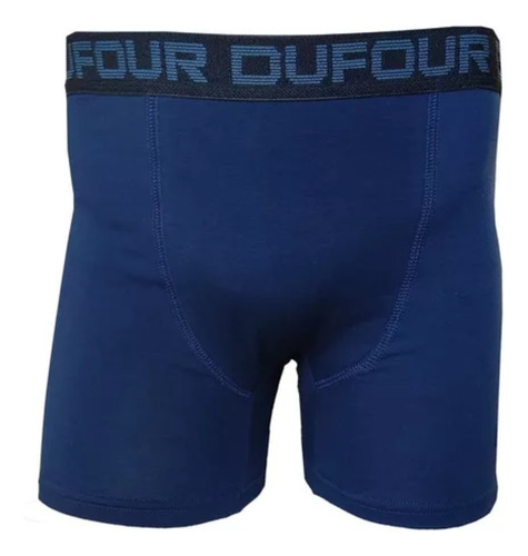 Boxer Hombre Pierna Larga Elástico Visible Dufour 12058