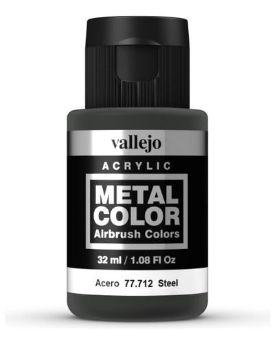 77712 Metal Color Vallejo Acero 32ml.