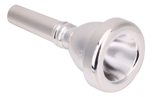 Bocal De Trombone Alto 12c Com Chapeamento De Prata Universa