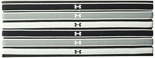 Mini Diadema Under Armour Para Mujer (paquete De 6), Negro (