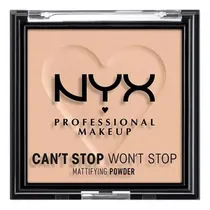 Comprar Base de maquillaje en polvo NYX Professional Makeup Can't Stop Won't Stop Setting Mattifying powder Polvo Fijador Nyx Can't Stop Won't Stop Setting Mattifying tono light medium