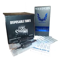 Comprar 25 Punteras + Agujas Descartables Tattoo Tatuar Kaiserstore