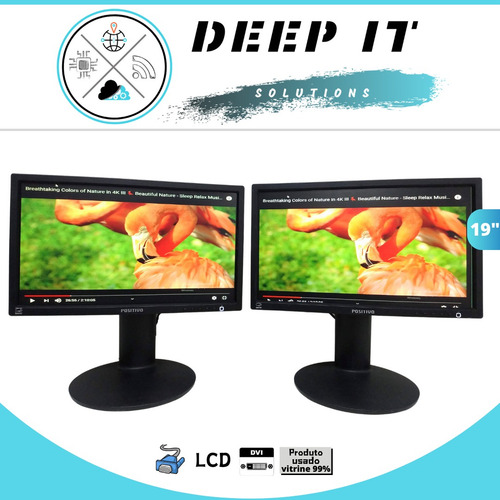 2 Monitores De 19 Polegadas Infoway Cod.w1946p (Usado)