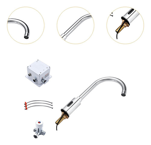 Accesorios De Grifo De Fregadero De Baño Sin Toque