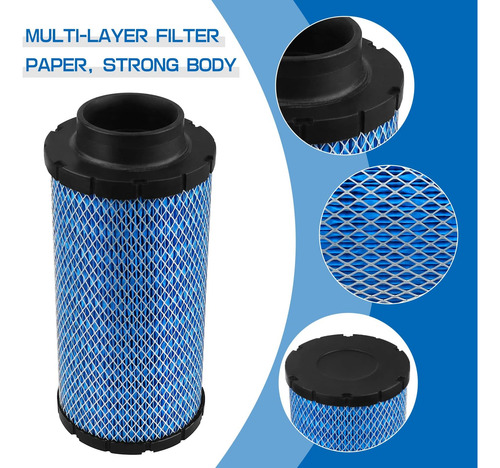 Filtro De Aire De Locopow Para Polaris Rzr 1000 Xp Xp4 Rzr S