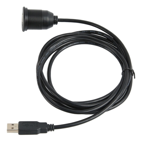 Cable Usb De Un Solo Puerto 2.0 A Fe De Montaje Empotrado De