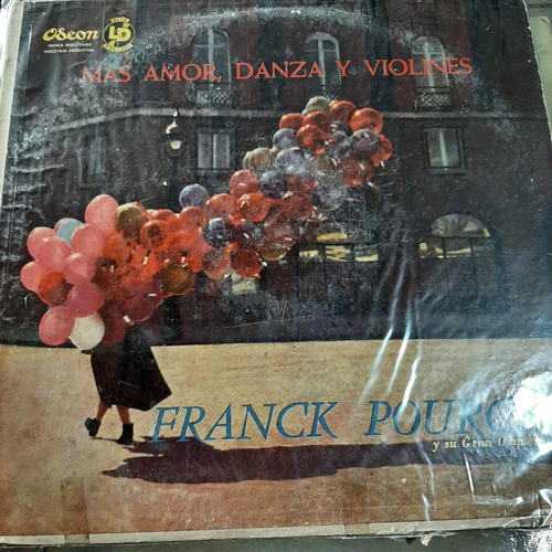 Vinilo Franck Pourcel Mas Amor Danzas Y Violines O3