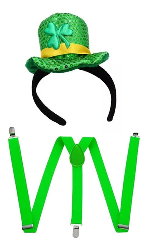 Combo San Patricio Galera Mini + Tiradores Verde Fluo