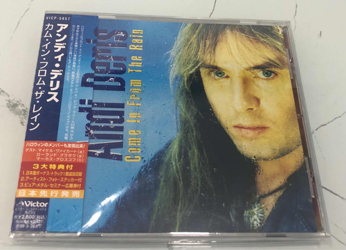 Andi Deris Come In From The Rain Cd Japones Obi Helloween