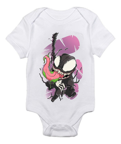 Pañalero Bebé Chibi Venom Simbionte Marvel Comics Villano #1