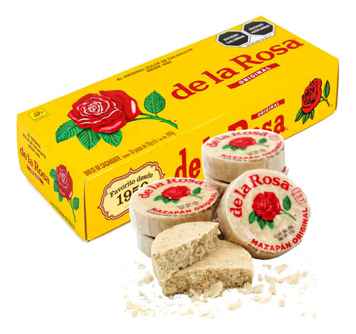 Mazapan Grande De La Rosa 30 Pz