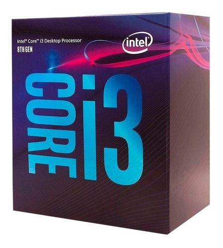 Micro Procesador Intel I3 8100 Coffelake 1151 8va Gen Pc