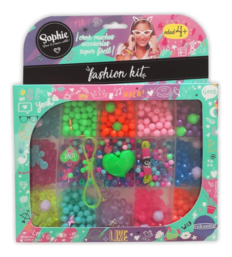 Caja Set De Bijouterie Sophie Fashion, Caja N° 4, Vulcanita