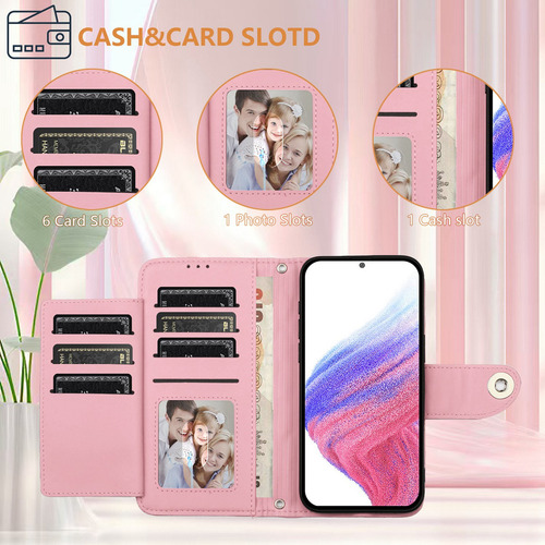 Funda De Piel Tipo Cartera Para Tarjetas Casefor Honor X7a X7b X7c