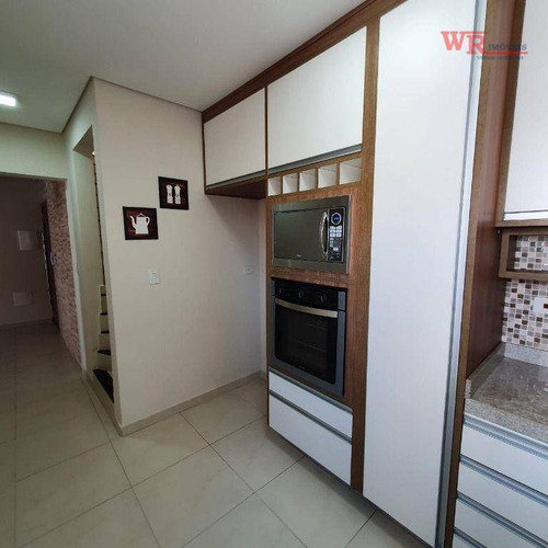 Imagem 11 de 19 de Cobertura Com 3 Dormitórios 1 Suíte À Venda, 170 M² Por R$ 615.000 - Vila Alice - Santo André/sp - Co0298